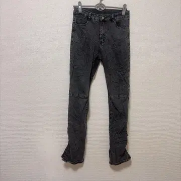 SHEIN [ M ] 다크 그레이 스키니 데님 청바지