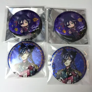 악마 집사와 검은 고양이 아쿠네코 난자타운 미니게임 캔뱃지 보스키