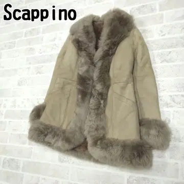 스카피노 무스탕 코트 사이즈 11 여성용