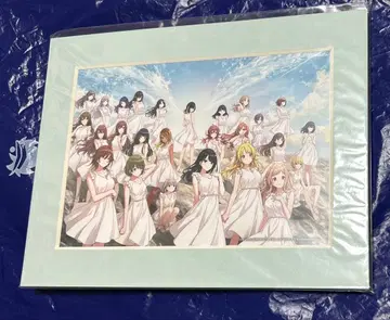 공식 캐릭터 파인 매트 캔버스 화이트 ver. 의상전