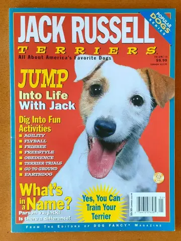 JACK RUSSELL TERRIERS 미국 잡지 2006년 출판
