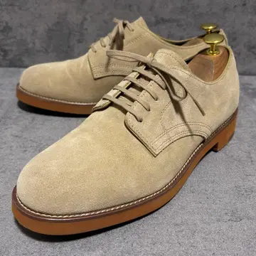 미사용급 리걸 드레스 슈즈 고어텍스 스웨이드 베이지 2150