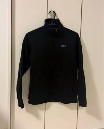 patagonia 블랙 베터 스웨터 자켓 S