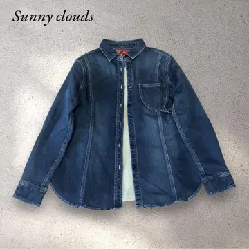 [새상품급] 써니클라우드 초기 데님 셔츠 펠리시모 빈티지 가공