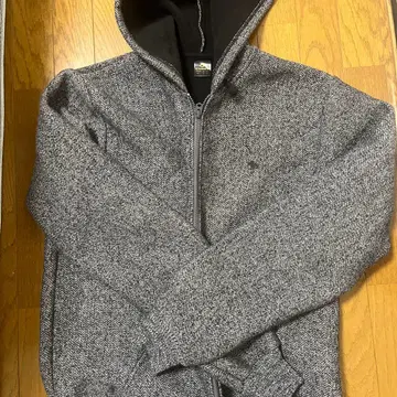 kissmark 헤링본 패턴 후드티 XO