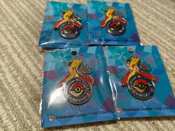 포켓몬 센터 카나자와 한정판 미로카로스 로고 핀즈 4개 세트