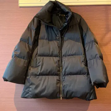 유니클로 J 다운 자켓 네이비 M