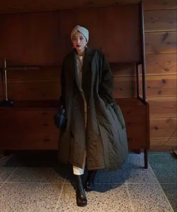 에트레 ETRE 퀼팅 레이어드 코트 라이너 2way 3way