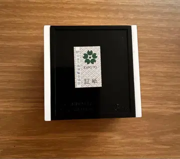 EXPO'70 네잎클로버 핀 배지