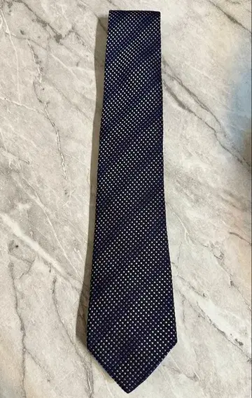 폴스미스 컬렉션 도트 스트라이프 자수 실크 100% 넥타이