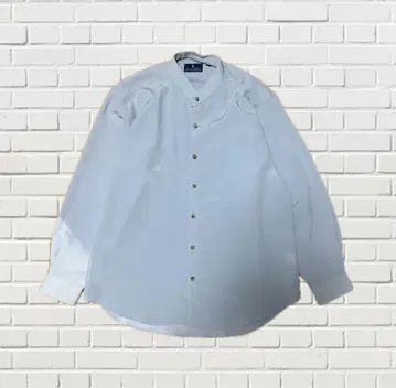 00s vintage RECOGNIZE 옅은 블루 버튼 다운 긴팔 셔츠