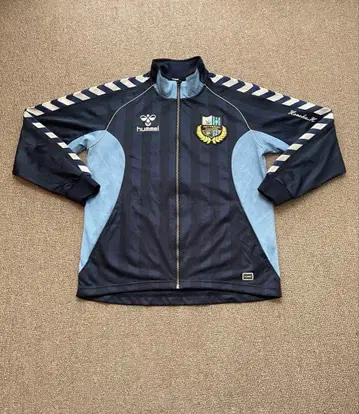 hummel 핸드볼 자켓 네이비/라이트 블루