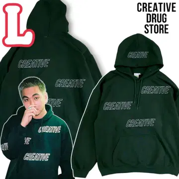 Creative 드럭스토어 Creative 리플렉티브 후드티