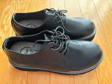 비즈니스 슈즈 하이 밑창 플레인 토 슈즈 남성용 여성용