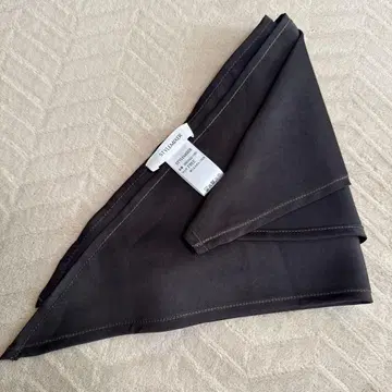 스타일 믹서기 새틴 스카프