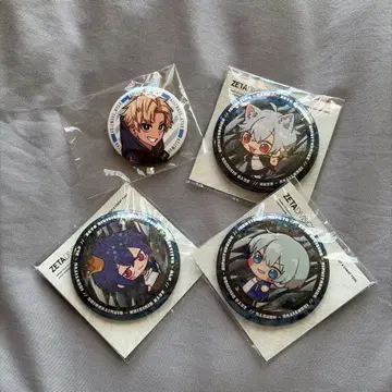 ZETA 카즈네코 하메츠 알프 AXIZ nyan 캔뱃지 세트