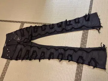 Guapi 블랙 데님 팬츠 28