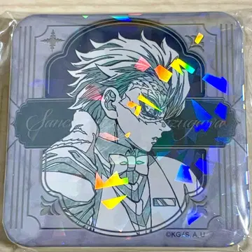 귀멸의 칼날 모크텔 로또 복권 글리터 캔뱃지 시나즈가와 사네미