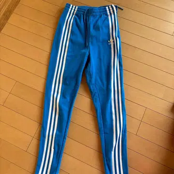 adidas 스트라이프 팬츠 파랑