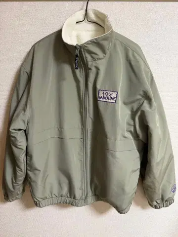 TOY MACHINE 플리스 자켓 카키