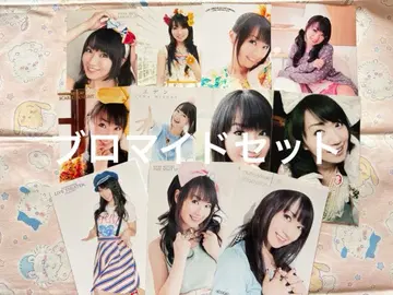 성우.아티스트 미즈키 나나 브로마이드.엽서 세트 1