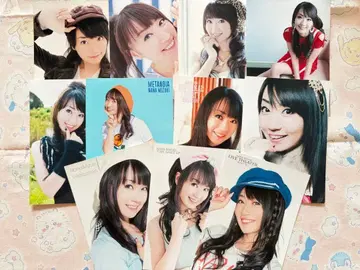 성우. 아티스트 미즈키 나나 브로마이드. 엽서 세트 2