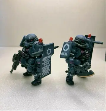 건담 컨버지 자쿠 지크액스 리페인트