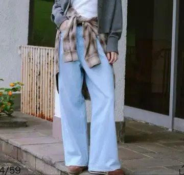 유나이티드 애로우즈 라이트 블루 데님