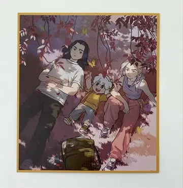 라오허전기 2 영화 특전 스튜디오 작화 미니 색지풍 카드