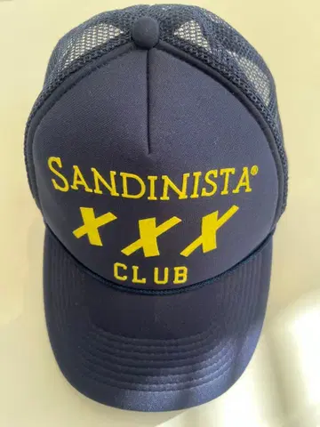 SANDINISTA CLUB XXX 네이비 캡 3주년 한정 상품