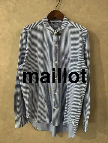 샘플 maillot 마이요 스트라이프 셔츠