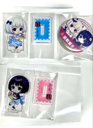 [ 이치코&니코 ] 호오즈키의 냉철 아크릴 스탠드&캔뱃지 세트