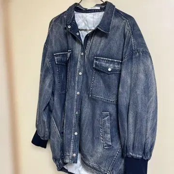 ayane 퀼팅 데님 자켓!!