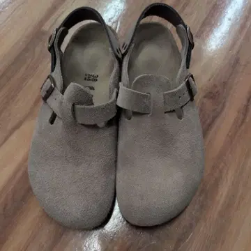 BIRKENSTOCK 버켄스탁 샌들 토키오 스웨이드 토프 38