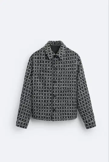 ZARA 체크 무늬 자켓 L 사이즈