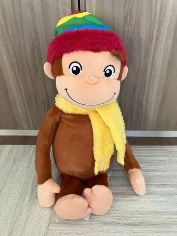 호기심 많은 조지 LL 봉제 인형 윈터