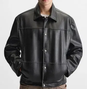 ZARA 자라 인조 가죽 셔츠 자켓 [ 미사용 새상품 ] 완판템/S