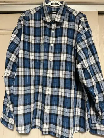 XLARGE 긴팔 체크 셔츠 XL