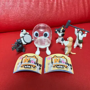 냥코 채널 가챠 5종 컴프 덤 1점 [ 개봉 새상품급 ]