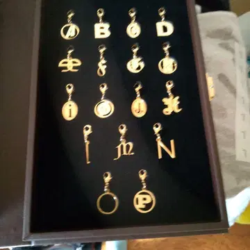 KinKi Kids 골드 키링 세트