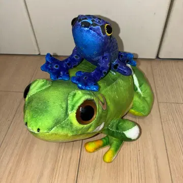 개구리 봉제 인형