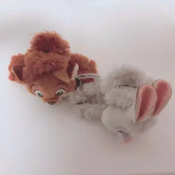 주토피아 주디 닉 헤어 클립