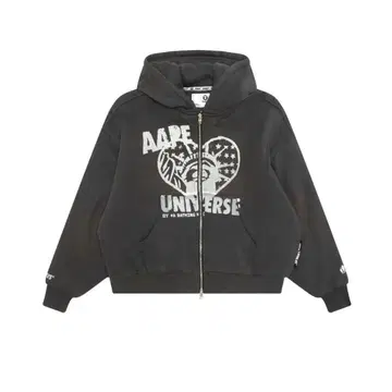 AAPE MAIN ZIP UP 후디 지퍼 후드티 후디