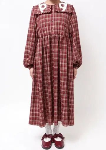 merry jenny 뱅글 프릴 칼라 원피스