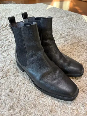 Recipe 사이드 고어 부츠 블랙 24cm