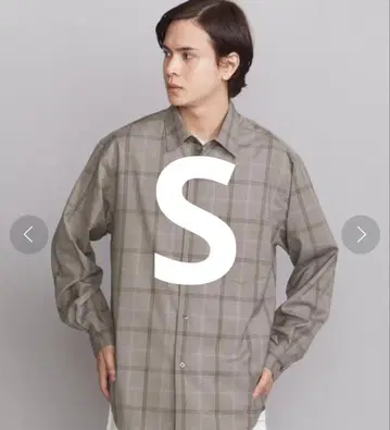 BY 클리어 T/W 레귤러 테이퍼드 셔츠 S 사이즈