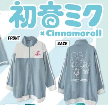 시마무라 하츠네 미쿠 x 시나모롤 트랙 자켓 4L