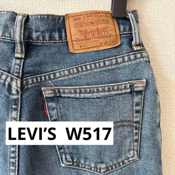 리바이스 W517 부츠컷 데님 플레어 데님 28인치