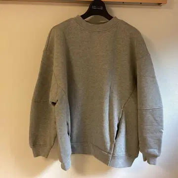 BEARDSLEY 비어즐리 맨투맨 그레이