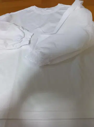 1EDIT 화이트 긴팔 블라우스 LL 사이즈